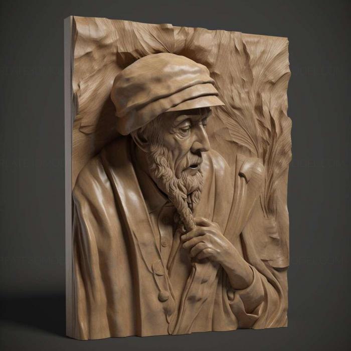 نموذج ثلاثي الأبعاد لآلة CNC 3D Art 